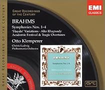 EMI Great Recordings of Century - Brahms: Symphonies Nos. 1-4/Klemperer