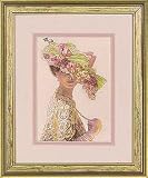 Genteel Lady Crewel Needlepoint Kit, Craft Kit