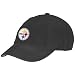 Pitt Steeler Hats : Reebok Pitt Steeler Ladies Black Charlie Love Adjustable Hat