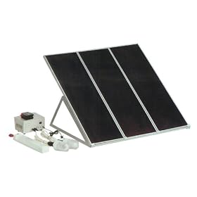 45W Solar Backup Power and Lighting System