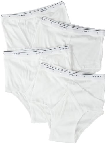 Jockey Men's Underwear Classic Full Rise Briefs (4 Pack)