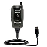 Classic Straight USB Cable for the Samsung SGH-D407 with Power Hot Sync and Charge capabilities - uses Gomadic TipExchange Technology