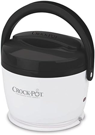 Crock-pot Sccplc200-g-np Lunch Crock Food Warmer, 20 Oz - Black and White Kitchen Appliances