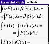 Essential formulas for calculus