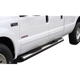 Aries 229008 4 Black Oval Tube by Aries Automotive