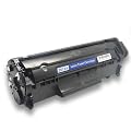 ein schwarz Toner kompatibel f�r HP Laserdrucker: HP LaserJet 1010 1012 1015 1018 1020 1020n 1020nw 1022 1022n 1022nw 3010 3015 3020 3030 3050 3050z 3052 3055 3055aio M1005 MFP plus . als Ersatz f�r HP Toner: Q2612A
