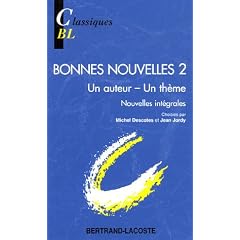 Bonnes nouvelles 2 : Un auteur ; un th�me