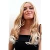 Per�cke BLOND & EWIG LANG Spitzen HELLBLOND Karneval