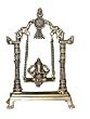 Swing Ganesha Statue Collectible Ganesh Brass Figurine 12"