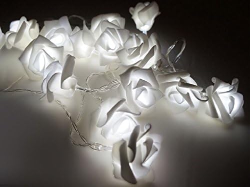 Uwant 2 x 112" MAGNIFICENT ROSES Fairy Lights LED White