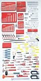 Proto 99562 355-Piece ERGONOMICS Metric Master Tool Set