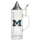 NCAA Michigan Wolverines 20oz Tall Lidded Stein