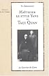 Ma�triser le style Yang de Taiji Quan