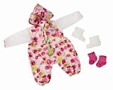 from Zapf Creation Zapf Creation Chou Chou Rain de luxe Set (overall, socks + boots) for 48cm Dolls (723524) Model 723524