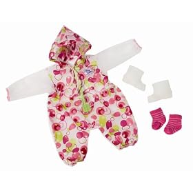 Zapf Creation Chou Chou "Rain" de luxe Set (overall, socks + boots) for 48cm Dolls (723524)
