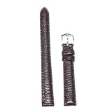 Watchband Genuine Lizard Brown 14mm
