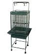 Brand New Parrot Bird Wrought Iron Cage Cages 18x18x57-WI18HGN