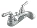 Tools & Hardware : LDR 950-42124CP Deco Double Handle Lavatory Faucet