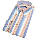 Forzieri Multicolor Striped Button Down Cotton Dress Shirt