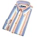 Forzieri Multicolor Striped Button Down Cotton Dress Shirt