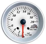 Bully Dog (30161) EGT Gauges - Chrome (0-1750 degree)