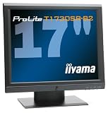 Iiyama PLT1730SR-B2 43,1 cm (17 Zoll) TFT Monitor DVI-D, VGA (Kontrastverh�ltnis 800:1, Reaktionszeit 5ms) schwarz
