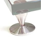Lovan Chrome Silver Floor Protector Footers (6 per package)