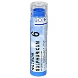 Boiron Homeopathic Medicine Natrum Sulphuricum, 6C Pellets, 80 Count Tubes 414EZDSRRFL. SL160 Boiron Homeopathic Medicine Natrum Sulphuricum, 6C Pellets, 80 Count Tubes