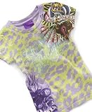 Christian Audigier Girls Heart Lock Tee