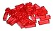 Premium Clear Red Stackable Base Plates - 4 Pack 10