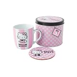 Hello Kitty Mug, Coaster and Canister Gift Set