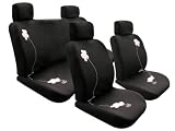 BLOOM UNIVERISAL SEAT COVER FULL SET BLACK