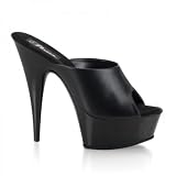 Produkt-Bild: Plateau Mules schwarz Leder