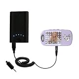 High Capacity Rechargeable External Battery Pocket Charger for the Disney Hannah Montana Mix Max Player DS19012 - uses Gomadic TipExchange Technology