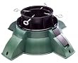 24" Heavy Duty Green Pivot Christmas Tree Stand - For Real Live Trees Up To 9'