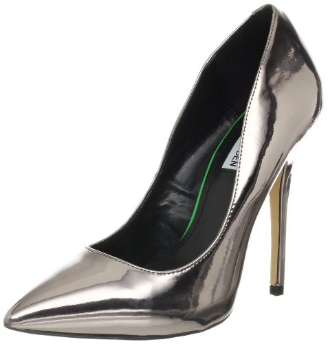 Steve Madden Women's Darrt Pump,Pewter,8 M US