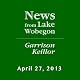 The News from Lake Wobegon from A Prairie Home Companion, April 27, 2013