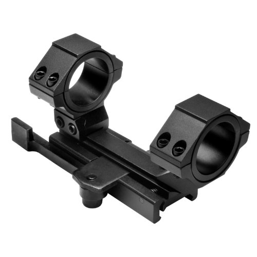 NcStar AR15 QR Weaver Mount Cantilever Scope Mount Rear Ring 30mm and 1