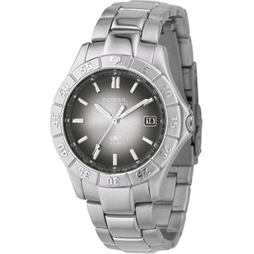 Fossil Analog Black Degrade Dial Watch.