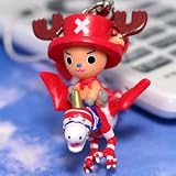 【ご当地】富士五湖限定 ワンピース（ONE　PIECE）チョッパーマン 根付けストラップ 龍　K-126A