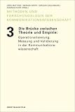 Die Br&uuml;cke zwischen Theorie und Empirie: Operationalisierung, Messung und Validierung in der Kommunikationswissenschaft: Methoden und Forschungslogik der Kommunikationswissenschaften - 