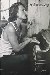 Johnny Depp - Giant Personality Poster (Playing Piano) (Size: 40'' x 55'')