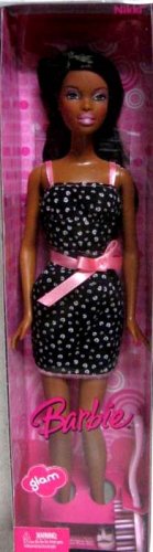 Barbie Glam Nikki Doll with Black Dress