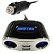 BESTEK car cigarette lighter socket usb socket car charger Cigarette Lighter adapter dc to dc adapter for car charger adapter usb car charger socket car adapter socket car socket splitter car splitter adapter 3 way plug socket usb socket outlet three way car splitter charger dc charger with 12V socket 3 way car power adapter with 24V socket Samsung car charger PDA car charger LG car charger motorola car charger sony car charger mp3 car charger mp4 car charger blackberry car charger for iphone 4 3gs car charger ipad car charger for ipod,cellphone,gps car charger,psp,nokia,nds car charger (black, UV oil coted)MRS152 - UV -3