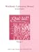 Workbook/Laboratory Manual Vol. 2 to accompany Â¿Que tal?