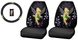 Mystical Tink Tinkerbell Universal Fit Bucket Seat Covers & Universal Steering Wheel Cover