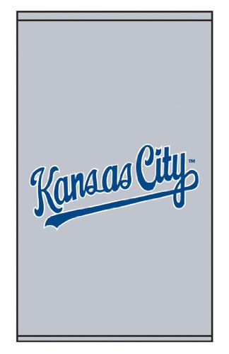 Roller Shades MLB Kansas City Royals Jersey Logo - Grey Background 0562_0006