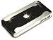 Produkt-Bild: Hartschale "Chrom" schwarz & Innovative kristallklare Displayschutzfolie "Ice" f&uuml;r iPhone 4. Folie / Etui / Schale / H&uuml;lle, einmalig gl&auml;nzend, f&uuml;r Handys