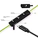 NO Prompt Voice Memory Wire In Ear Backbeat Sport Stereo headset with IPX4 Water-proof and for iPhone Android Black