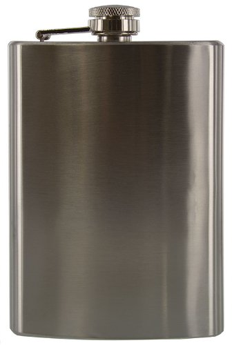 SE 8 oz. Stainless Steel Hip Flask